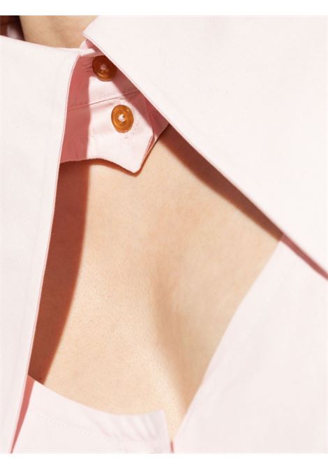 Light pink heart-shape cut-out detail shirt Vivienne westwood - women VIVIENNE WESTWOOD | 1501005UW009QG401